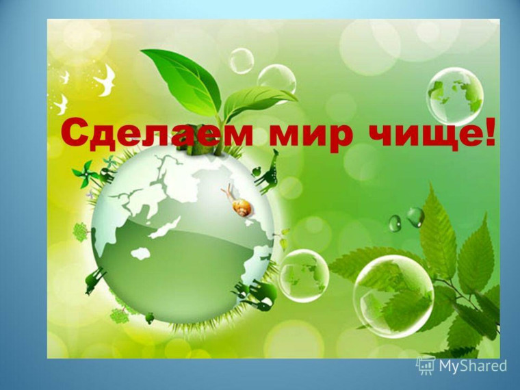 Акция «Сделаем мир чище»..